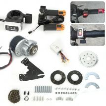 Kit di conversione bicicletta elettrica 24V 250W Motore spazzolato Kit bici elettrica per modifica mountain bike - (acceleratore a pollice/acceleratore a rotazione)