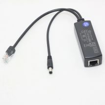 DSLRKIT 5.5x2.5mm DC 5V 2.4A Active PoE Splitter Power Over Ethernet for Hue Bridge