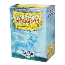 5 Packs 100ct Dragon Shield Matte Clear Standard Size Sleeves Tournament Play Card Protector MTG/PTCG/FAB Covers 66x91mm