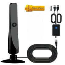 Antena cyfrowa HDTV do odbioru sygnału powierzchniowego, wysokiej rozdzielczości, do użytku wewnątrz i na zewnątrz, obsługuje DVB-T/T2, ISDB-T, DMB-T/H, ATSC.