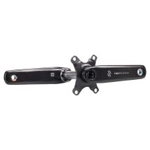 Full Carbon Road Bike Power Meter Crank 24mm Titanium Spindle 165mm/170mm Superlight Folding Bicycle Crankset 384g For Shimano