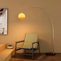 Vintage Orange Led Stehlampen für Wohnzimmer Esszimmer Couchtische Nachttischlampe Ständer Beleuchtung Home Decor Lüster Leuchten