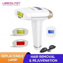 Lescolton 2in1 IPL Epilatore Depilazione Display LCD Macchina T009i Laser Permanente Bikini Trimmer Elettrico Depilador a laser