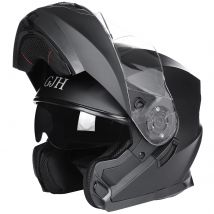 Casco de motocicleta con doble viseras Modular abatible hacia arriba Casco ECE aprobado por DOT cara completa Kask Moto Racing Helm Para Moto Capacete