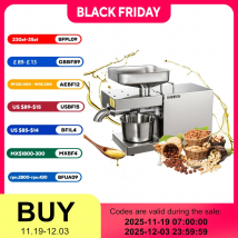 1500W 110V/220V Automatic Cold Press Oil Machine, Oil Cold Press Machine, Sunflower Seeds Oil Extractor, Oil press Extract