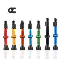 2 sztuk/worek rower rower bezdętkowe zawory Presta wynika ze stopu aluminium 40mm 44mm 48mm 60mm 80mm z narzędziem do usuwania rdzenia zaworu