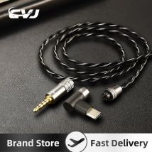 CVJ Hato Cavo per cuffie Trasmissione audio ad alta fedeltà Cavo di aggiornamento per auricolari da gioco Tipo C Cavo per auricolari 0,75/0,78