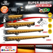 CO LIGHT 52 "ECE R112 R10 R7 Off Road LED Bar 12V 24V Barra luminosa per auto ATV Barra 4x4 Luce da lavoro sul tetto per Lada Niva Tuning Truck SUV