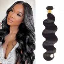 Menschliches Haar Körper wellen bündel für Frauen brasilia nisches Haar weben 1 Bündel Deal natürliche Farbe # 1b leimlos weben 100g pro Stk