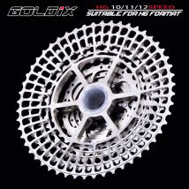 GOLDIX Ultralekka kaseta MTB CNC 10/11/12 prędkości 46-52T HG Wolnobieg do przekładni SHIMANO DEORE SLX XT SRAM