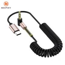 USB C auf 3,5 mm Klinke AUX Audiokabel Adapter für Kopfhörer Headset Lautsprecher Aux Kabel Kabel Typ-C Konverterkabel