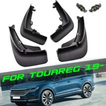 4X anteriore posteriore sinistro destro Paraspruzzi parafanghi parafanghi parafango paraspruzzi in plastica nera Per VW Touareg MK3 2019 - 2023