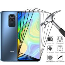 4 sztuki dla Xiaomi Redmi Note 9 Szkło Redmi Note 9 4G Szkło hartowane Pełna osłona Klej 9H HD Ochrona ekranu dla Redmi Note 9 Note9