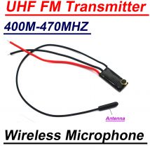 Trasmettitore FM UHF 400-470MHZ trasmissione di potenza NFM microfono wireless antenna Radio Audio Walkie-talkie ricevitore RF amplificatore