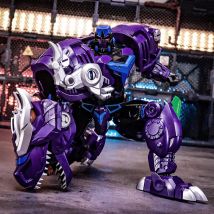 Transformation Beast Wars Apelinq Rhinox Rhino Cheetor Galvatron Megotroun Figure