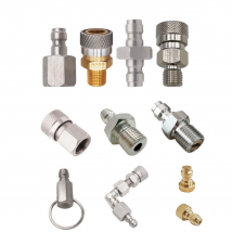 HPA Gas Foster Quick Disconnect AIR CO2 QC02 M10 NPT BSP G1/8"Filling Nipple Male Female Adapter Adaptor Blind Plug 8mm Coupler