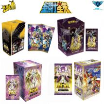 Nuovo Kayou Saint Seiya Vol.4 Scatola di carte di scambio in stoffa Anime giapponesi Rare SE BP Carte da collezione Gold Saints Brillanti Carte regalo