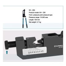 KH-230 Crimpzange Tragbares hydraulisches Crimpwerkzeug Kabel Draht Terminal Stecker Handwerkzeuge für Mechaniker 10-240mm2 Crimper