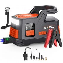 Pompa d'aria per avviamento di emergenza per auto 150PSI 26800mAh Corrente di picco 4250A Compressore d'aria per pneumatici Booster per batteria per auto