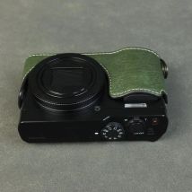 Für Lumix Tz99/Zs99 Kamera Tasche Halbe Abdeckung Pu Leder Schutzhülle Anti-herbst Kratzfest Reise Lagerung Umhängetaschen