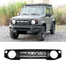 Für Suzuki Jimny JB64 JB74 2019 20 21 22 23 24 25 Auto Kühlergrill Frontschürze Dekoration Racing Grills Außen Zubehör