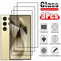 Vetro temperato per Samsung Galaxy S26 S25 S24 Ultra Proteggi schermo A17 A27 A37 A57 Vetro frontale S 24 Ultra Screen Protector A56 A36 A26 A16 A55 A54 A53 A35 Pellicola per telefono