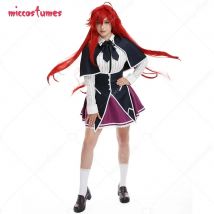 Miccostumes Damen Rias Cosplay Kostüm JK Anzug Schuluniform Set Kleid Schuluniform