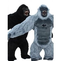 Inflatable King Kong Costume for Adult Halloween Plush Furry Mascot animal Venice Carnival Dress Suit Fursuit orangutan Gorilla