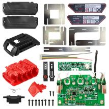 BAT618 Lithium-Ionen-Akku, Kunststoffgehäuse, Box, Gehäuse, PCB-Schutz, Platine für Bosch 18 V Li-Ionen-Akku BAT609, 6 Ah Aufkleber