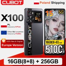 [Versand aus Polen] Cubot X100 Android 15 5G Smartphone 6,88 Zoll 16GB(8+8) RAM 256GB ROM 64MP 5100mAh 33W NFC Mobiltelefon