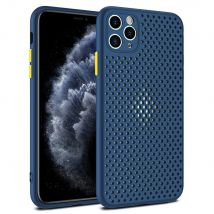 Ultra Dünne wärmeableitung Mesh Silonce Telefon Fall Für iPhone X XR XS 11 Pro Max 6 6s 7 8 Plus Schlank Atmungsaktiv Weiche TPU Abdeckung