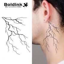 Veins of Storm Boldink Temporary Tattoo,Lasts To 15 Days New Technology Magic Waterproof Semi Permanent Sticker.