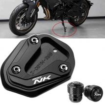 Für CFMOTO 800NK800 NK 2023 2024 Motorrad Zubehör CNC Seite Stehen Enlarger Ständer Platte Verlängerung Pad Ventil Kappen Reifen