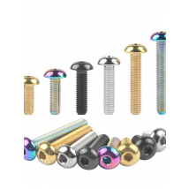 Tgou Titanium Bolt M4x6/8/10/12/15/20mm Allen Key Head Screws for Bicycles 1pcs
