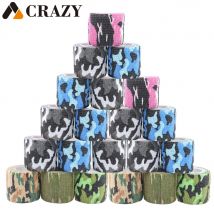 48/12/6 Uds camuflaje tatuaje agarre vendaje agarre cubierta cinta envoltura no tejida impermeable autoadhesivo accesorios de protección de los dedos