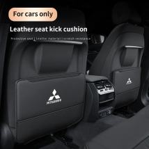 Für Mitsubishi Outlander Pajero Asx Lancer EX Evolution X Ralliart Auto Sitz Zurück Schutz Anti-Kick Pad Hinten Sitz Lagerung tasche
