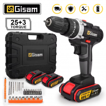 Trapano a percussione a batteria 21V Cacciavite elettrico Trapano a percussione elettrico Mini trapano a mano senza fili Utensili elettrici a batteria agli ioni di litio