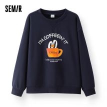 Semir Hoodie für Herren, 2025, Frühling, neues Design, bestickt, locker gestrickt, Top, Heilstil, Freizeitkleidung, modisch