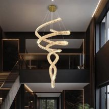 Modern home decoration crystal chandelier, stair Pendant lamp, living room Pendant lights, interior lighting
