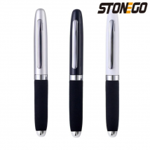 STONEGO Modischer Brieftaschenstift, kurzer Absatz, Geschenk, Reisetaschenstift, Mini-Tasche, kurzer Clip, Metall-Tintenroller, Reisetaschenstift
