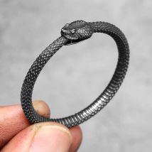 Ouroboros Snake Stylish Men Necklaces With Pendant Stainless Steel Jewelry For Male Women Hip Hop Accessories Gifts Wholesale