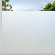 Pellicola per la privacy delle finestre opaca pura Vetro smerigliato opaco Blocco solare che copre decalcomanie in vinile autoadesive per la decorazione del bagno