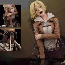 20226 Generic Attack On Titan Annie Leonhart GK-Figur Anime-Sammlerstatue Desktop-Dekoration Ornament Geschenk für Anime-Fans