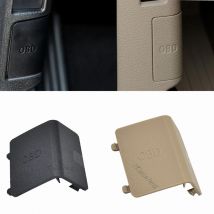 Per BMW Serie 3 E90 E91 E92 E93 LHD 51437147538 OBD Spina Diagnostica Copertura Kick Panel Trim Cap Nero OBDII Spina Trim Copertura