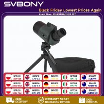 SVBONY SV41 Pro Mak Cannocchiali Telescopio astronomico 28-84x80 FMC K9 Attrezzatura da campeggio impermeabile per il tiro al bersaglio