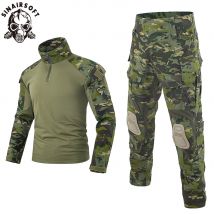 Taktische Kampf Hosen Hemd UNS Armee Military Paintball BDU Gen3 Uniform Schnelle Assault Hülse Slim Fit Langarm Top Uniform