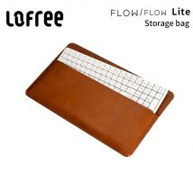 Lofree 84/100-keys Keyboard Storage Bag PU Leather Scratch-Resistant Durable Dustproof Portable for Travel Office Home Use