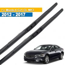 Erick's Tergicristallo Spazzole Tergicristallo Anteriori Per Mazda 6 GJ1 GL MK3 2012 - 2017 Parabrezza Parabrezza Finestra Pulita Auto Pioggia Spazzole 24 "+ 18"