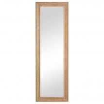 HOMCOM Espejo de Pared Cuerpo Entero 163x53,5 cm con Marco de Madera para Salón