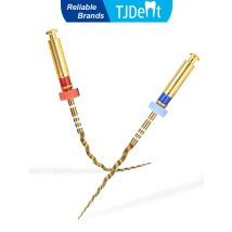TJDent Dental Endodontic Nickel Titainium Flexible Rotary File 19/21/25mm Heat Activated Canal Root Files Dentistry Instrument